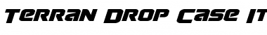 Download Terran Drop-Case Italic Font Download Terran Drop-Case Italic Font