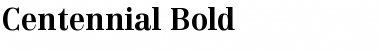 Download Centennial-Bold Font Download Centennial-Bold Font