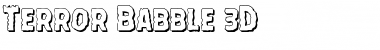 Terror Babble 3D Regular Font