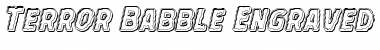 Download Terror Babble Engraved Italic Font Download Terror Babble Engraved Italic Font