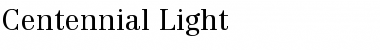Download Centennial-Light Font Download Centennial-Light Font