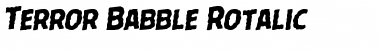 Download Terror Babble Rotalic Font Download Terror Babble Rotalic Font