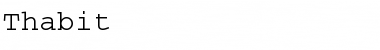 Download Thabit Font Download Thabit Font