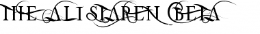 Download THE ALISTAREN BETA Font Download THE ALISTAREN BETA Font