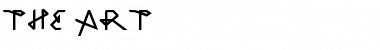 Download THE ART Font Download THE ART Font