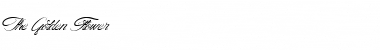 Download The Golden Flower Font Download The Golden Flower Font