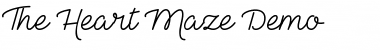 Download The Heart Maze Demo Font Download The Heart Maze Demo Font