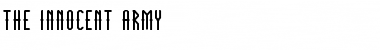Download THE INNOCENT ARMY Font Download THE INNOCENT ARMY Font
