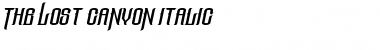 Download The Lost Canyon Font Download The Lost Canyon Font