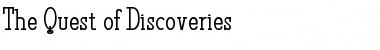 Download The Quest of Discoveries Font Download The Quest of Discoveries Font