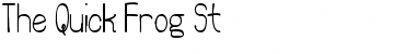 Download The Quick Frog St Font Download The Quick Frog St Font