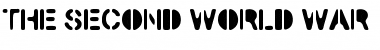 Download The Second World War Font Download The Second World War Font