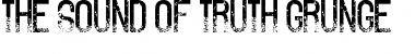 Download The Sound of Truth Font Download The Sound of Truth Font