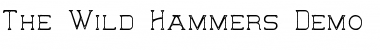 Download The Wild Hammers Demo Font Download The Wild Hammers Demo Font