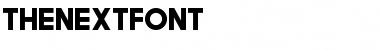 The Next Font Regular Font