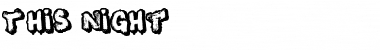 Download This Night Font Download This Night Font