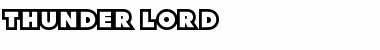 Download Thunder Lord Font Download Thunder Lord Font