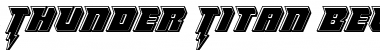 Download Thunder Titan Bevel Font Download Thunder Titan Bevel Font