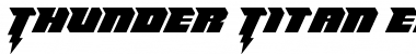 Download Thunder Titan Expanded Font Download Thunder Titan Expanded Font