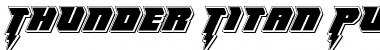 Download Thunder Titan Punch Font Download Thunder Titan Punch Font
