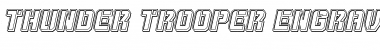 Download Thunder Trooper Engraved Italic Font Download Thunder Trooper Engraved Italic Font