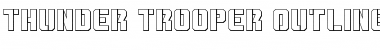 Download Thunder Trooper Outline Font Download Thunder Trooper Outline Font