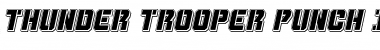Download Thunder Trooper Punch Italic Font Download Thunder Trooper Punch Italic Font