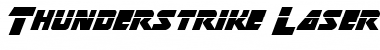 Download Thunderstrike Laser Font Download Thunderstrike Laser Font