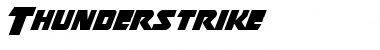 Download Thunderstrike Font Download Thunderstrike Font