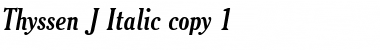 Download Thyssen J Font Download Thyssen J Font