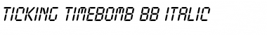 Download Ticking Timebomb BB Font Download Ticking Timebomb BB Font