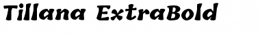 Download Tillana ExtraBold Font Download Tillana ExtraBold Font