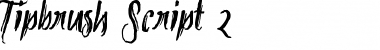 Download Tipbrush Script 2 Font