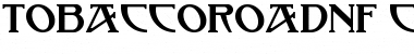 Download TobaccoRoadNF Font Download TobaccoRoadNF Font