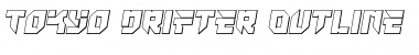 Download Tokyo Drifter Outline Font Download Tokyo Drifter Outline Font