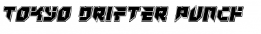 Download Tokyo Drifter Punch Font Download Tokyo Drifter Punch Font