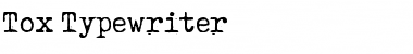 Download Tox Typewriter Font Download Tox Typewriter Font