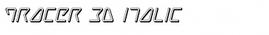 Download Tracer 3D Italic Font Download Tracer 3D Italic Font