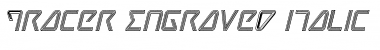 Download Tracer Engraved Italic Font Download Tracer Engraved Italic Font