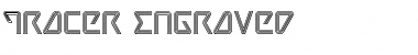 Download Tracer Engraved Font Download Tracer Engraved Font