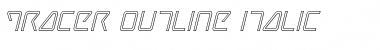 Tracer Outline Italic Outline Italic Font