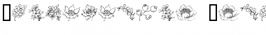 Download Traditional Floral Design Font Download Traditional Floral Design Font