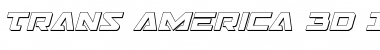 Download Trans-America 3D Italic Font Download Trans-America 3D Italic Font