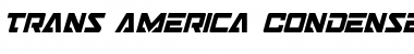 Download Trans-America Condensed Italic Font Download Trans-America Condensed Italic Font