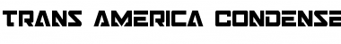 Download Trans-America Condensed Font Download Trans-America Condensed Font