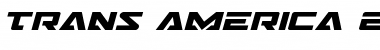 Download Trans-America Expanded Italic Font Download Trans-America Expanded Italic Font