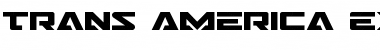 Download Trans-America Expanded Font Download Trans-America Expanded Font