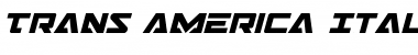 Download Trans-America Italic Font Download Trans-America Italic Font