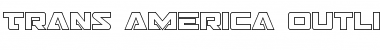 Download Trans-America Outline Font Download Trans-America Outline Font