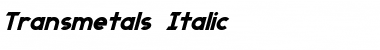 Download Transmetals Font Download Transmetals Font